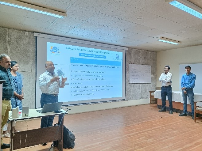 Participants engaged in the training session